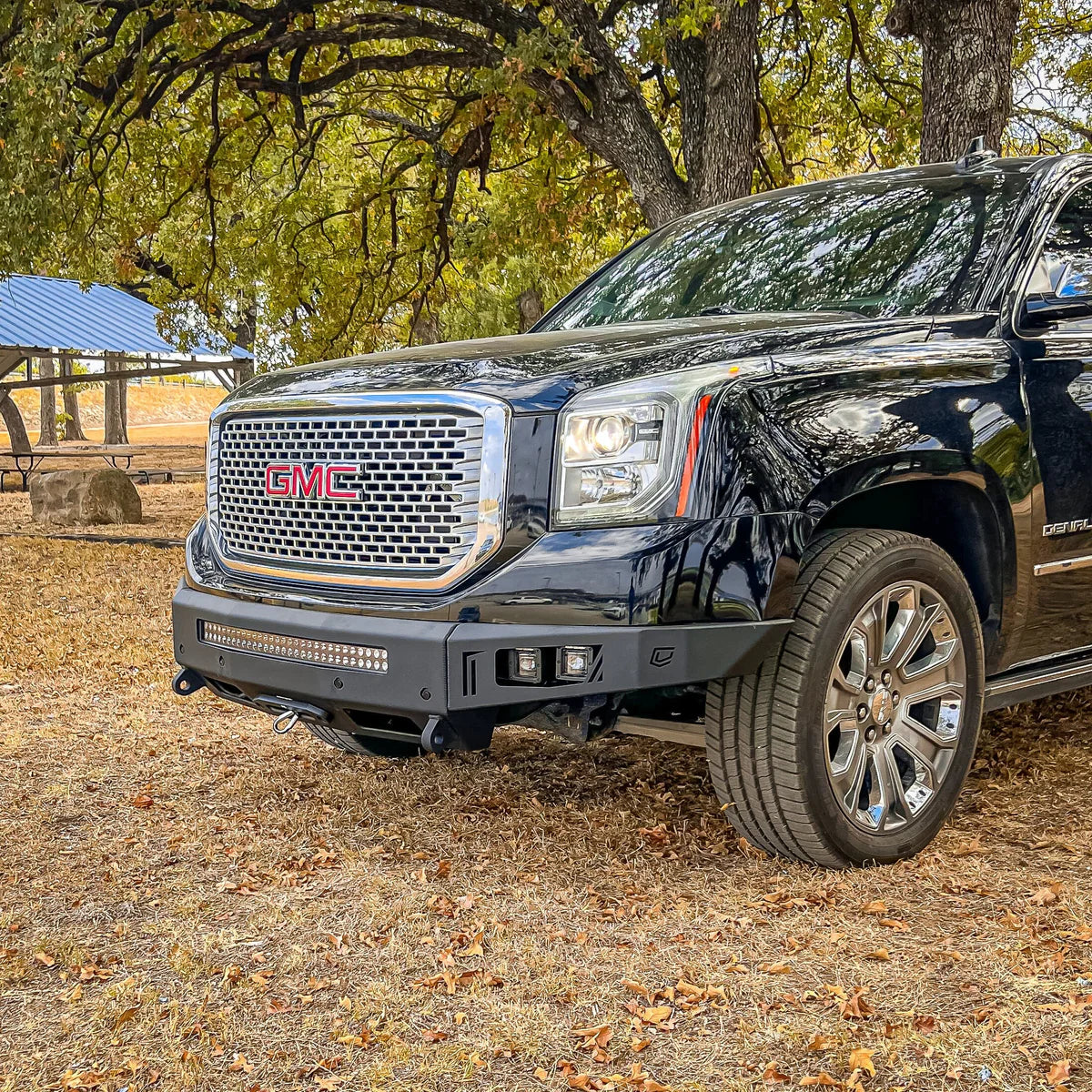 2015-2020 CHEVY-GM TAHOE/SUBURBAN/YUKON OCTANE FRONT WINCH BUMPER Front View