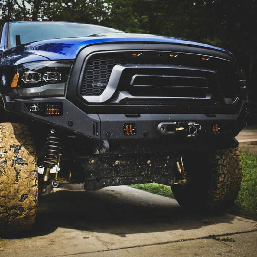 2013-2018 RAM 1500 OCTANE SERIES FRONT WINCH BUMPER Front View