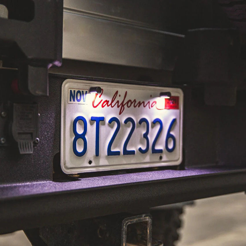 2003-2009 RAM 2500/3500 OCTANE DUAL SWING OUT REAR BUMPER Front View