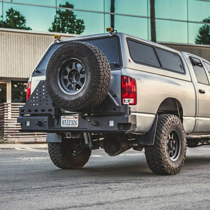 2003-2009 RAM 2500/3500 OCTANE DUAL SWING OUT REAR BUMPER Front View