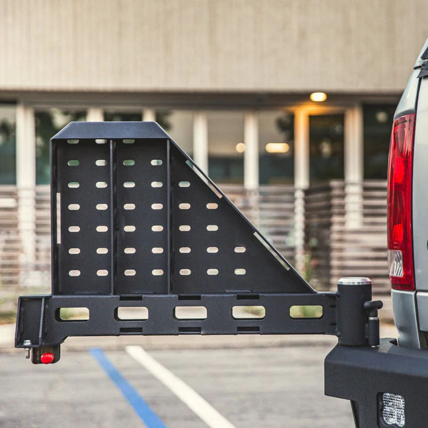 2003-2009 RAM 2500/3500 OCTANE DUAL SWING OUT REAR BUMPER Front View