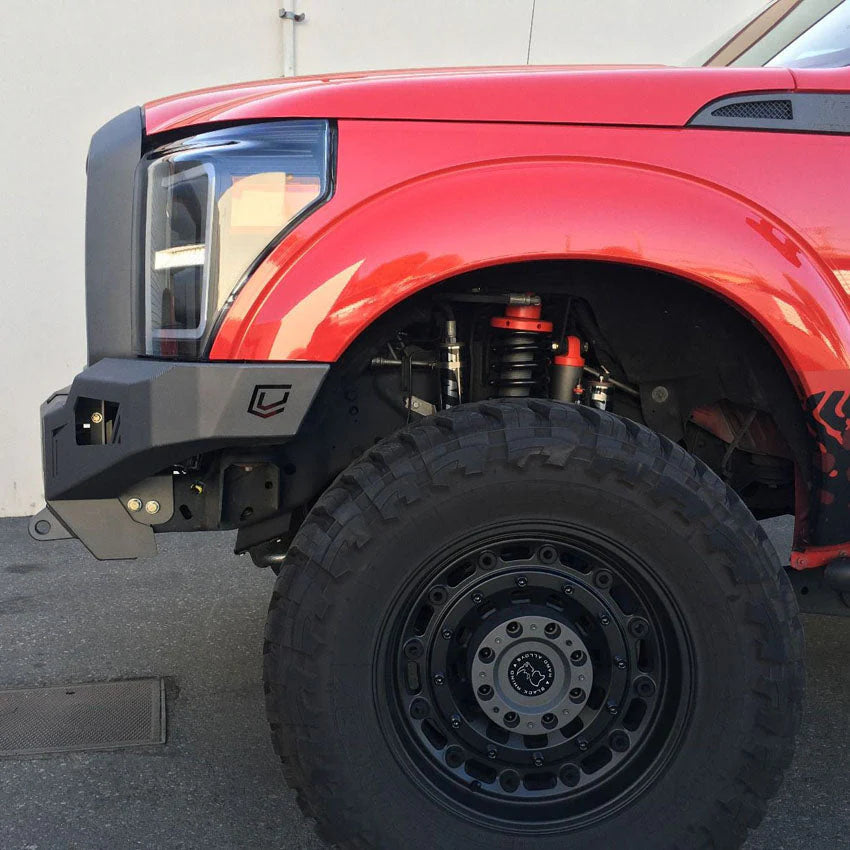 2011-2016 FORD SUPERDUTY F250/F350 OCTANE SERIES FRONT WINCH BUMPER Front View