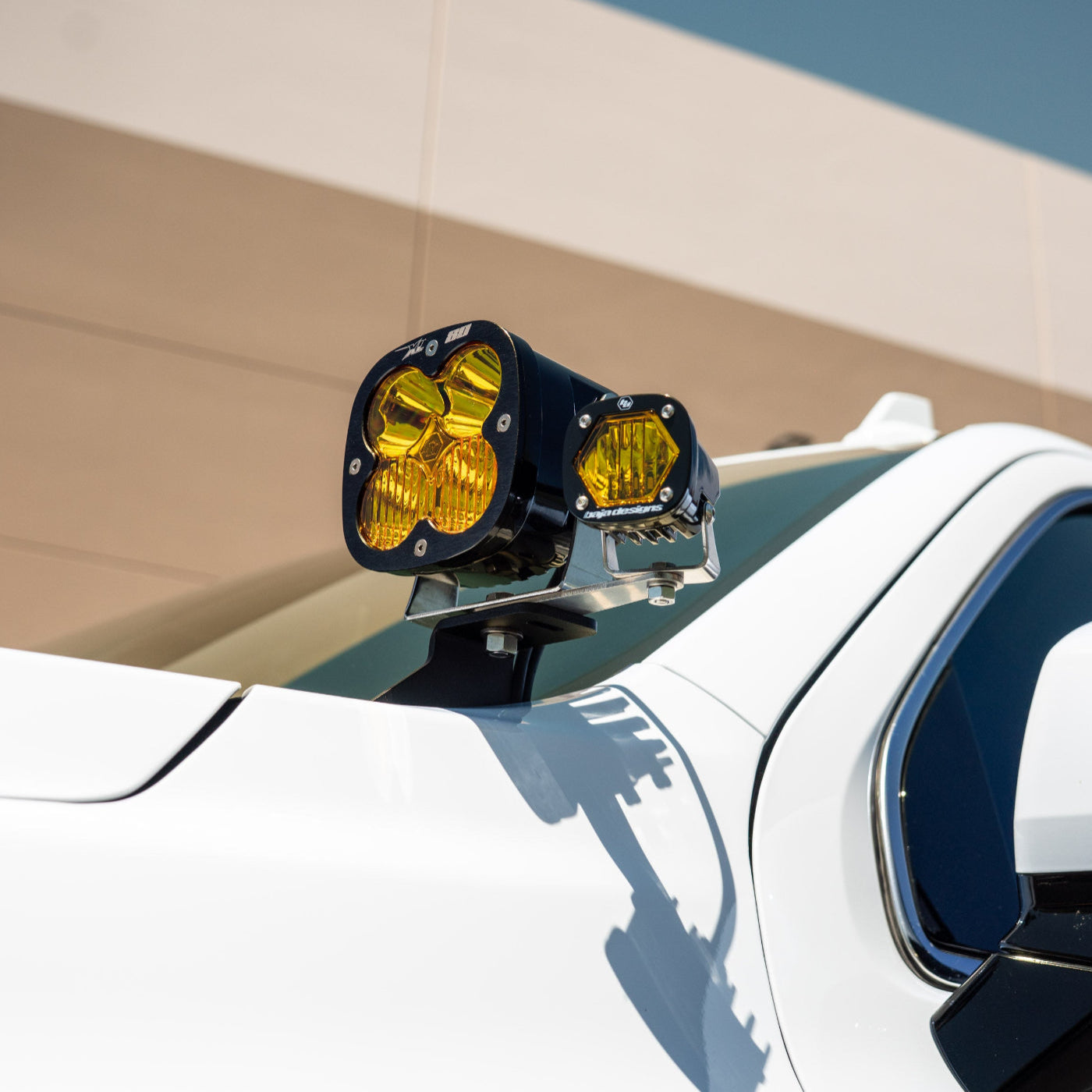 SDHQ Built 2021-2025 Tahoe/Suburban A-Pillar Light Mounts installed 