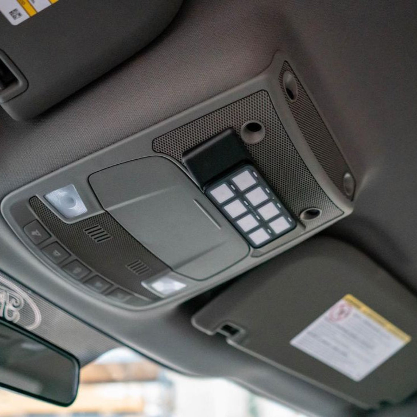 '15-20 Ford F150 SDHQ Built Switch-Pros SP-9100 Keypad Mount installed 