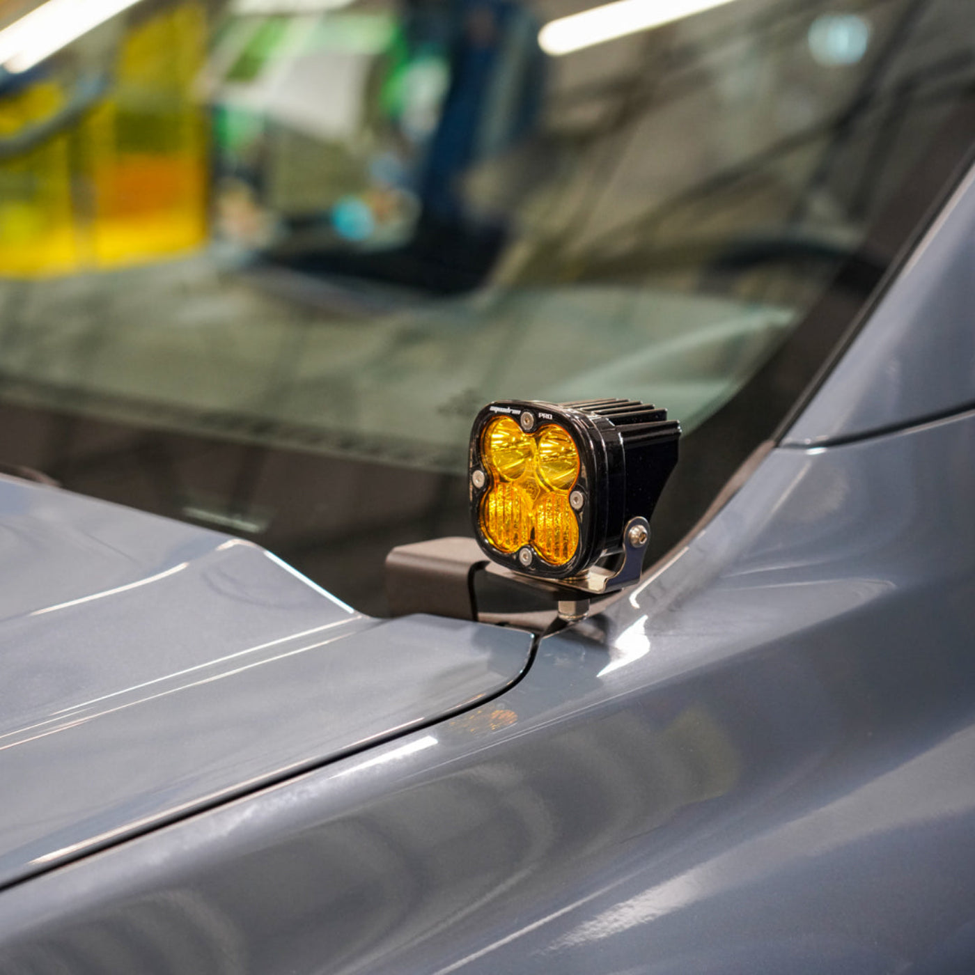 '24-25 Ford Ranger/Ranger Raptor A-Pillar Light Mounts installed 