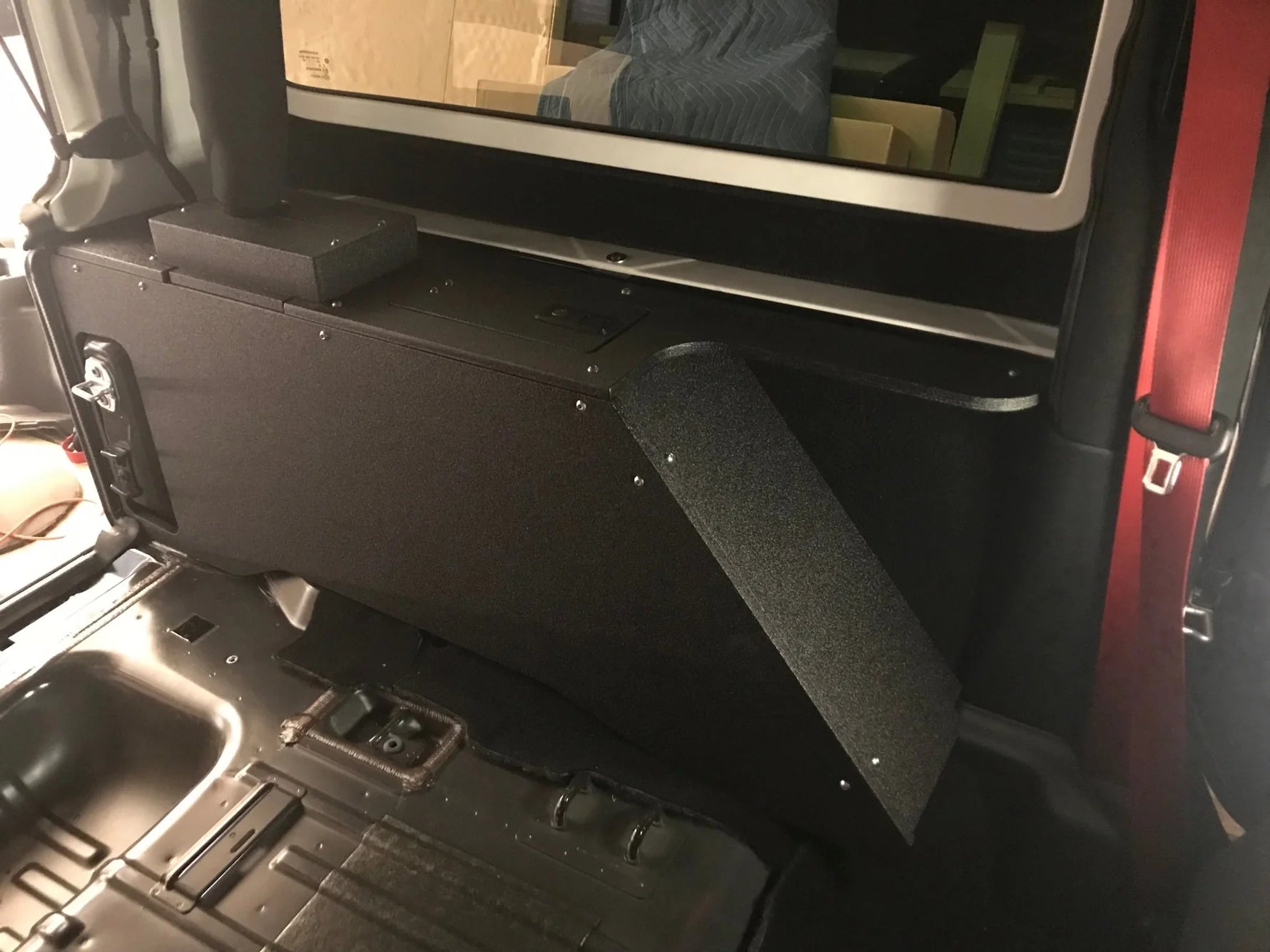 Jeep Wrangler 2007-2018 JK 2 Door - Side Cubbies Front View