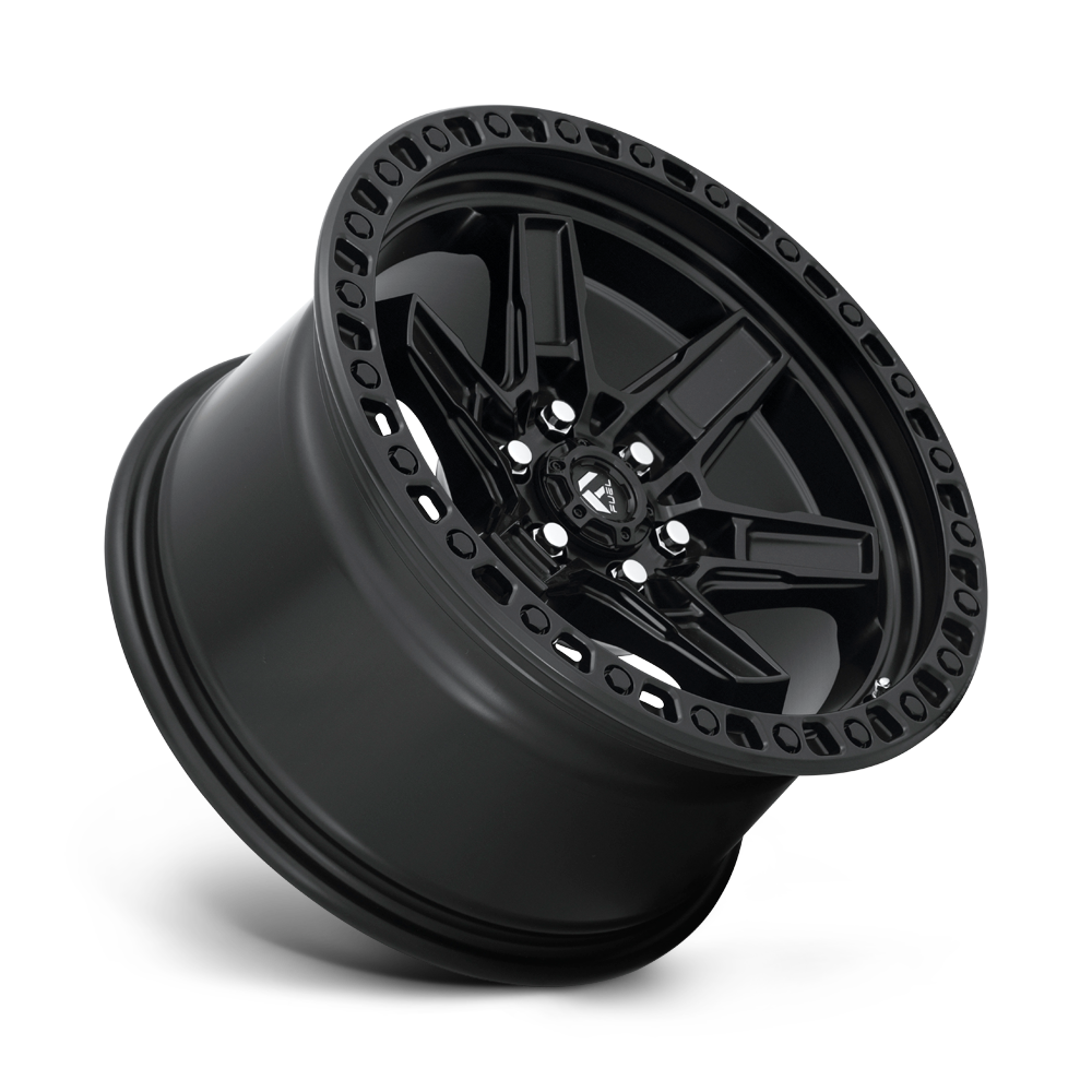 Fuel Wheels | KICKER Front View Black