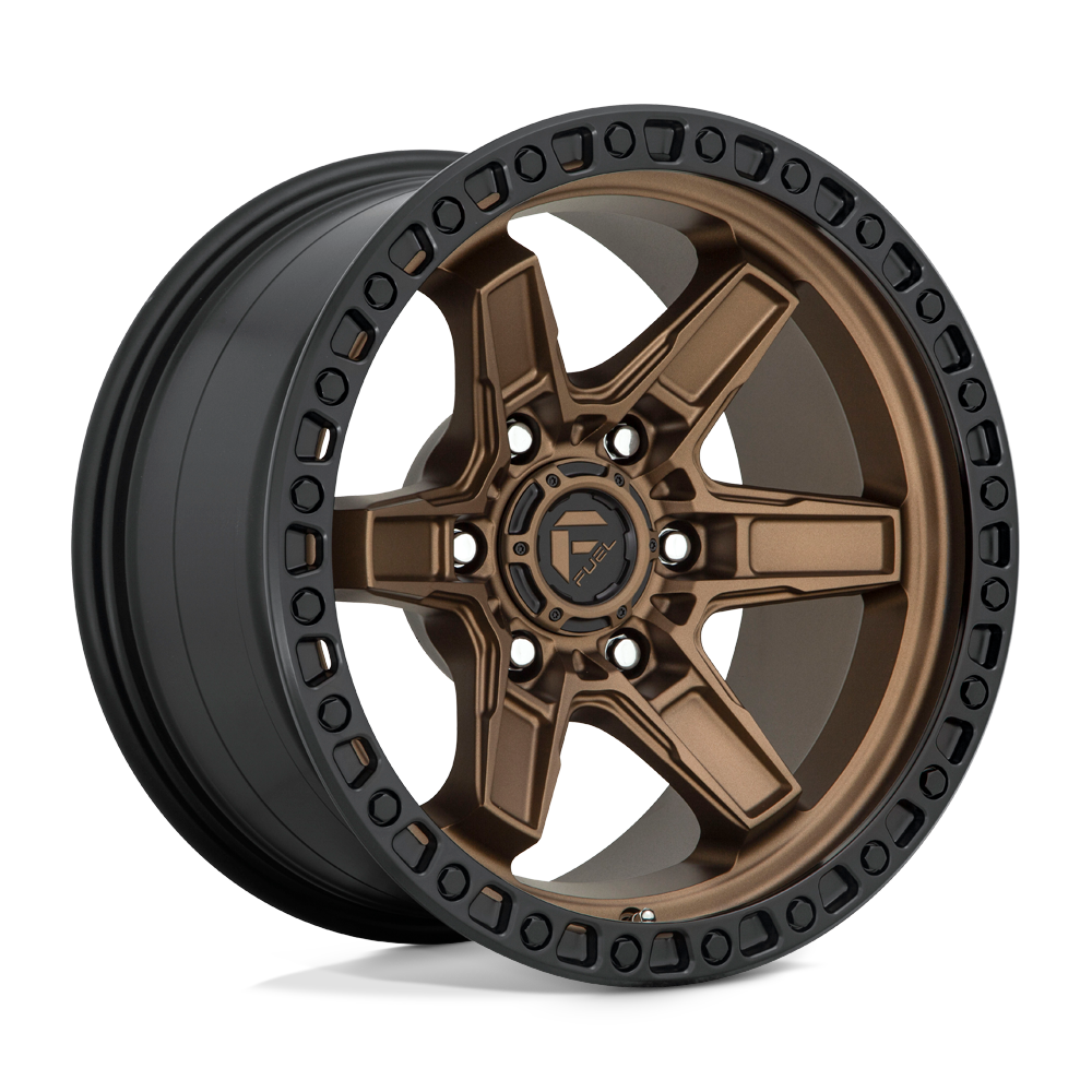 Fuel Wheels | KICKER Front View Bronze