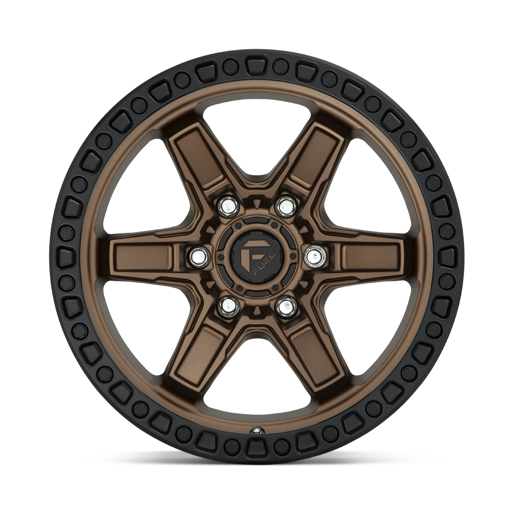 Fuel Wheels | KICKER Front View Bronze