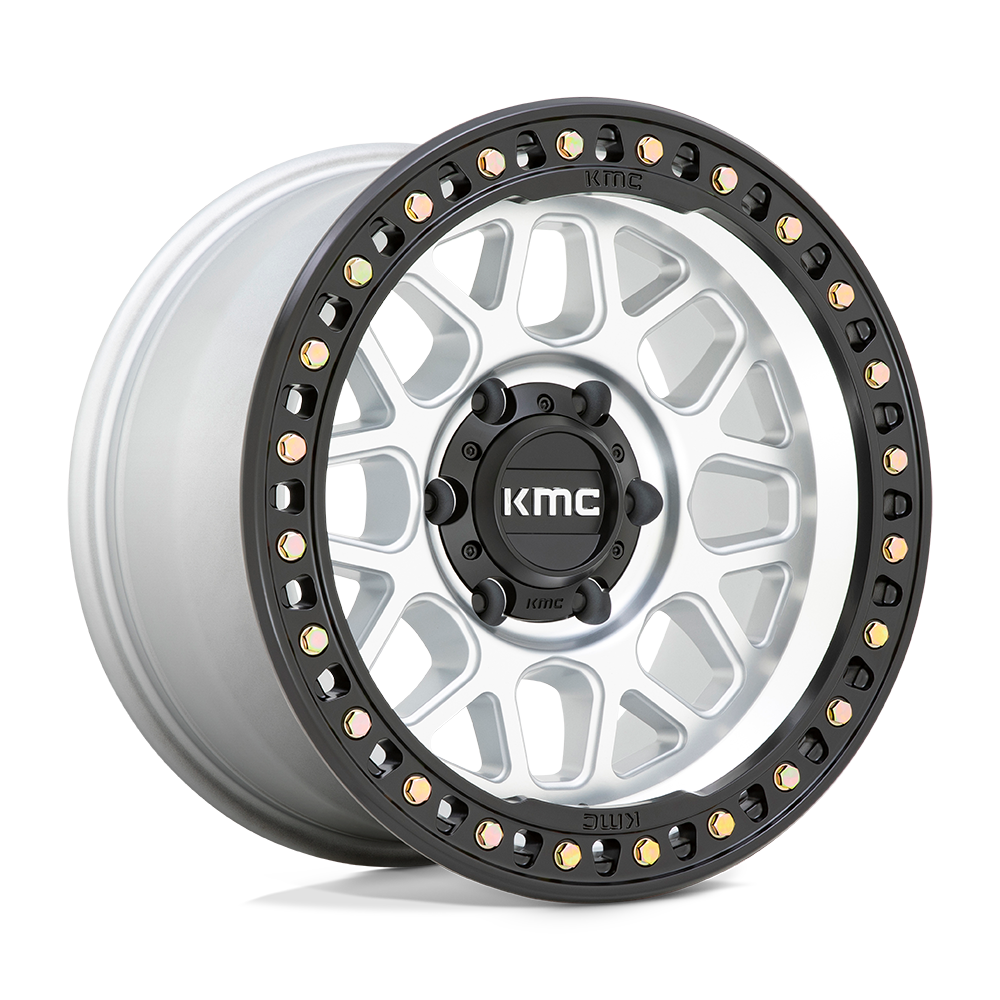 KMC WHEELS | GRS Front View Silver
