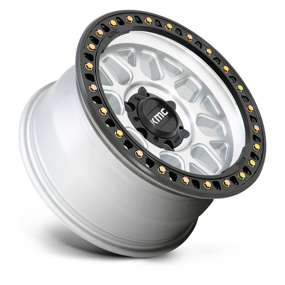 KMC WHEELS | GRS Front View Silver