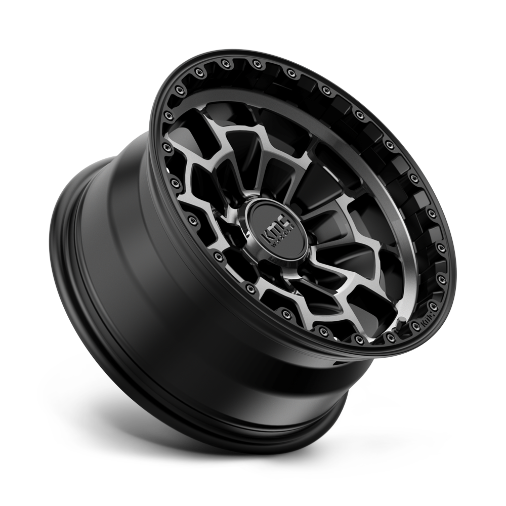 KMC WHEELS | SUMMIT Front View Grey