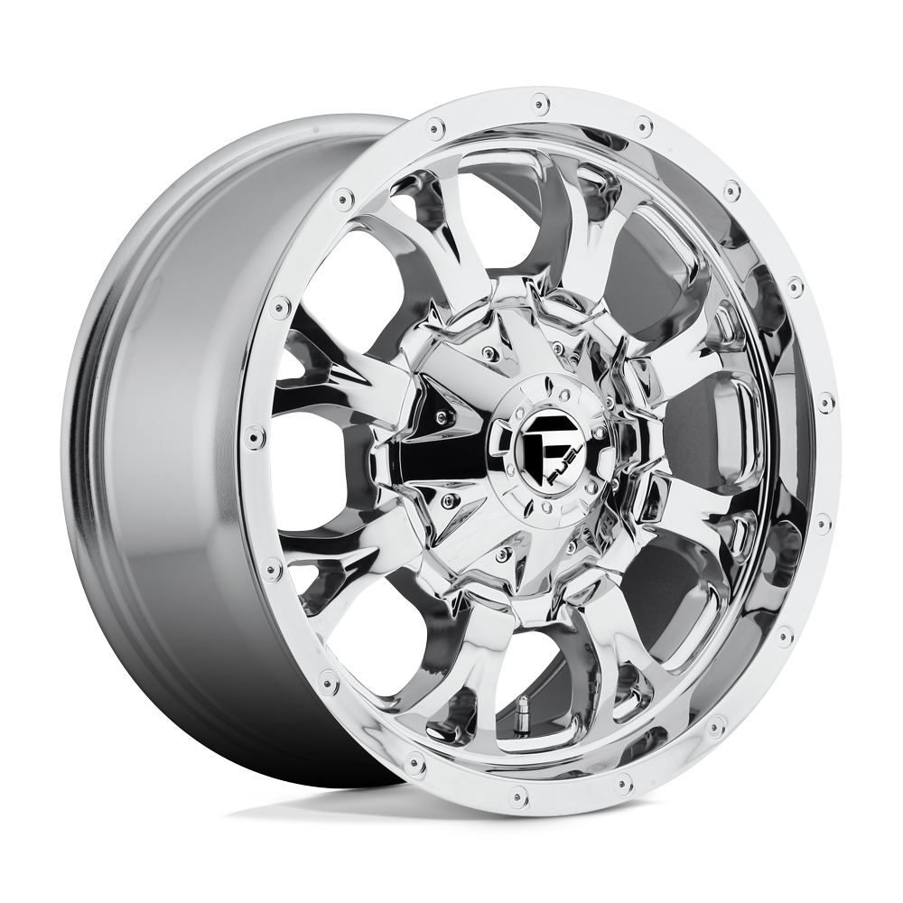Fuel Wheels | KRANK Front View Chrome