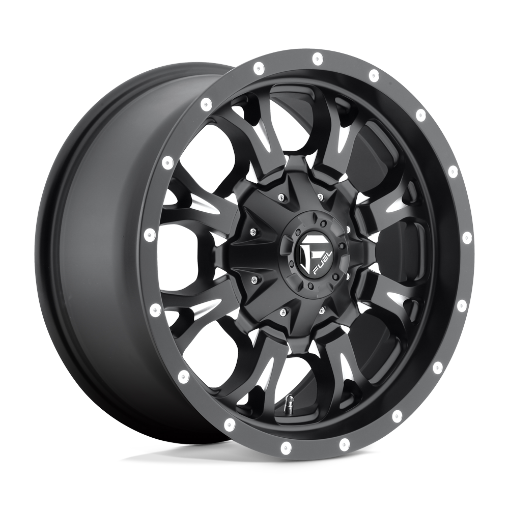 Fuel Wheels | KRANK Front View Black