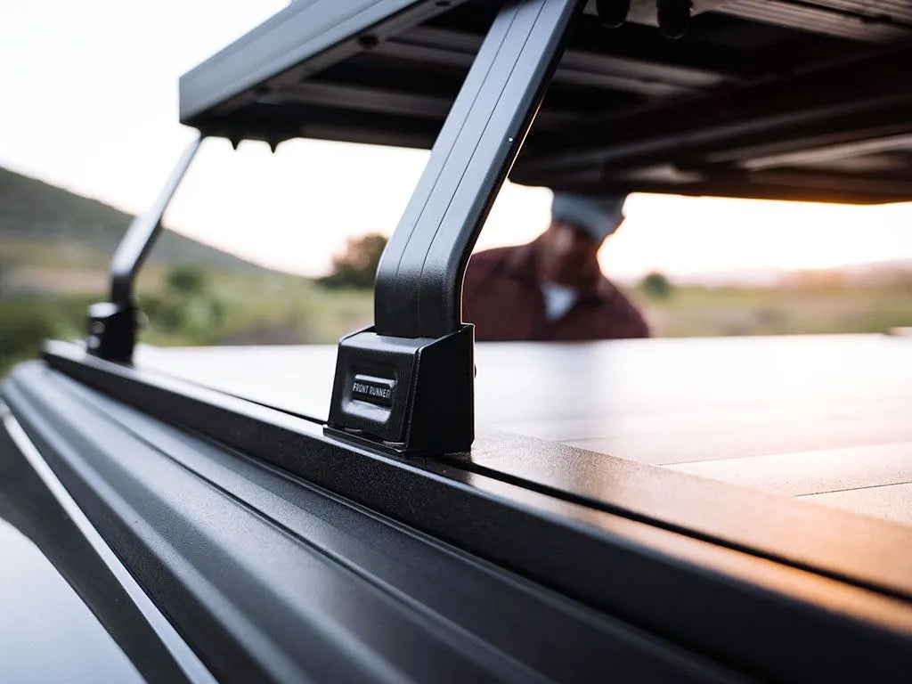 Pickup Truck Roll Top with No OEM Track Slimline II Load Bed Rack Kit / 1425(W) x 1156(L)
