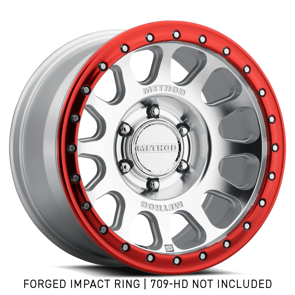 709 Impact Ring Front View Red