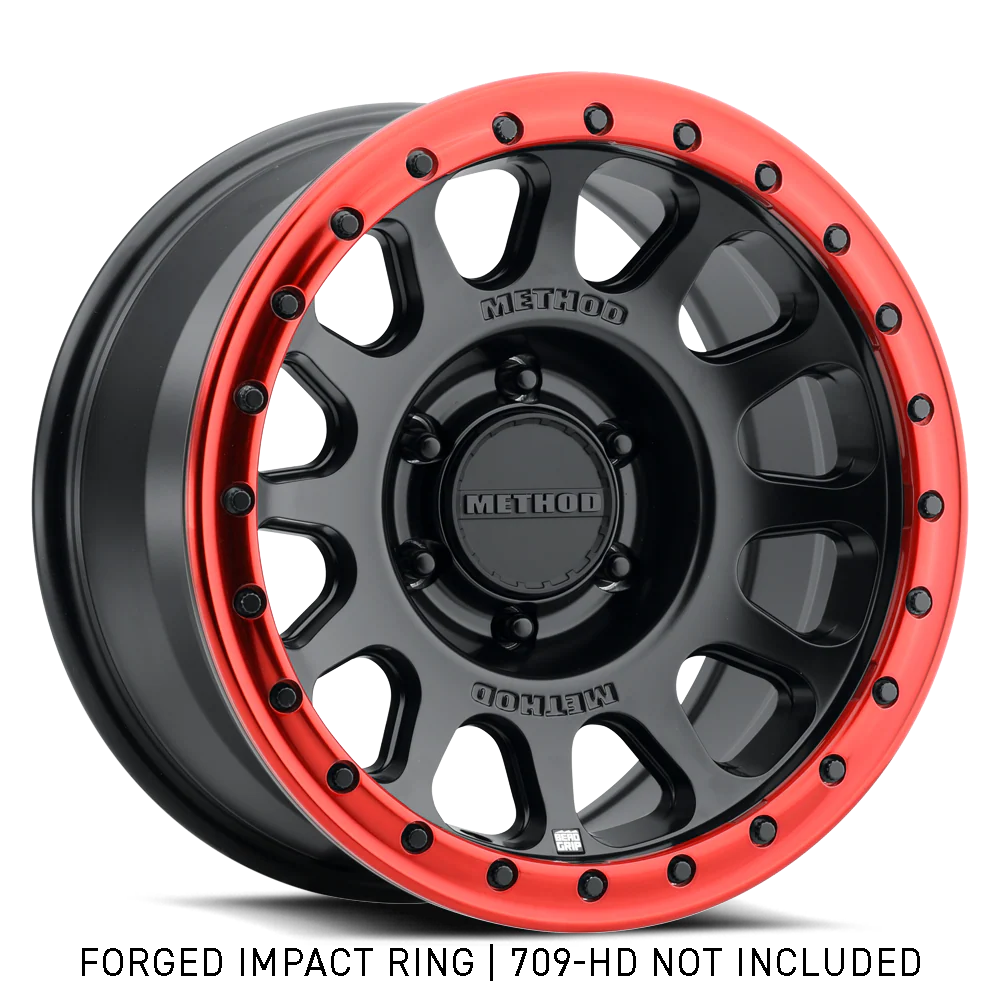 709 Impact Ring Front View Red