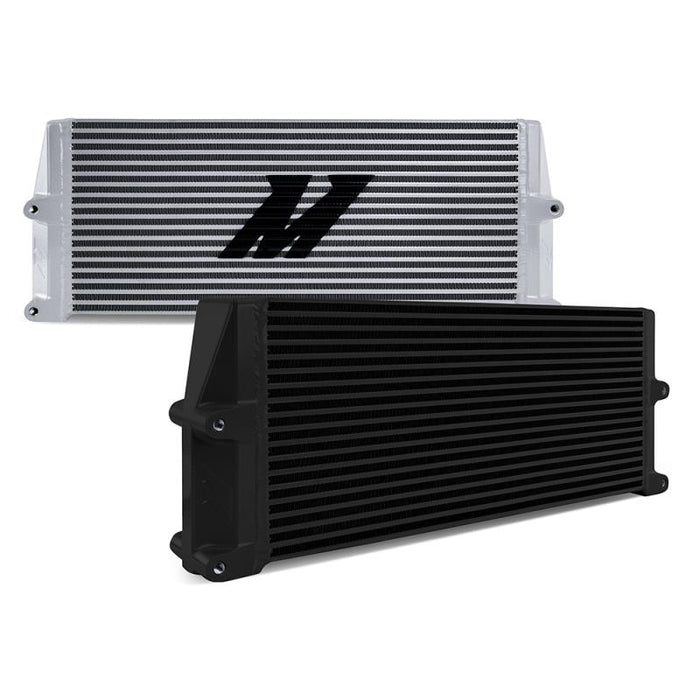 Universal Heavy-Duty Bar-and-Plate Fluid Cooler, 17" Core, Same-Side Outlets
