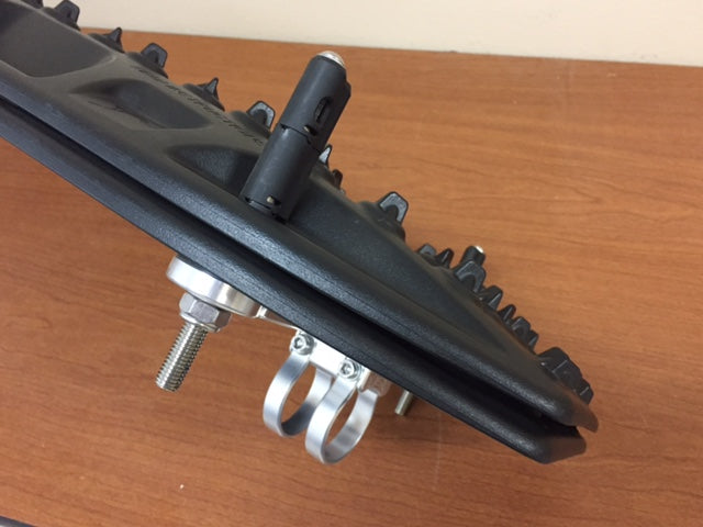 Pair of Maxtrax Traction Board Mounts Side View