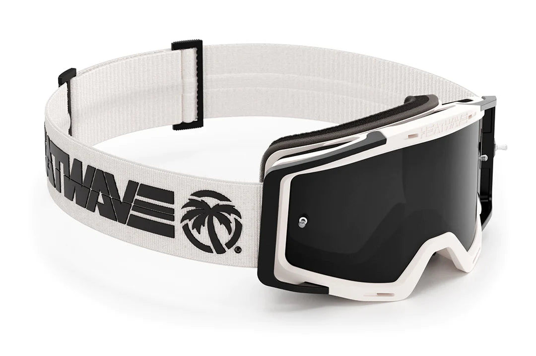 MXG-250 MOTORSPORT GOGGLE - BILLBOARD ICON WHITE