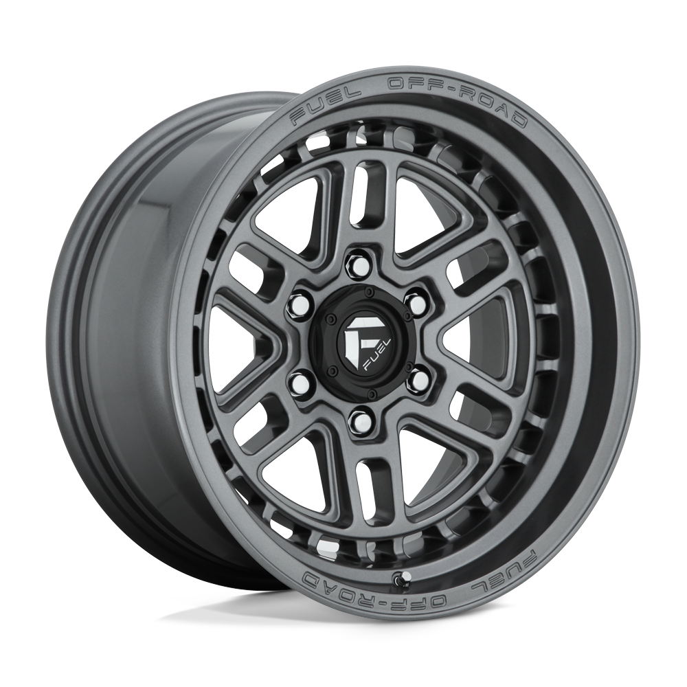 Fuel Wheels | NITRO Front View Grey