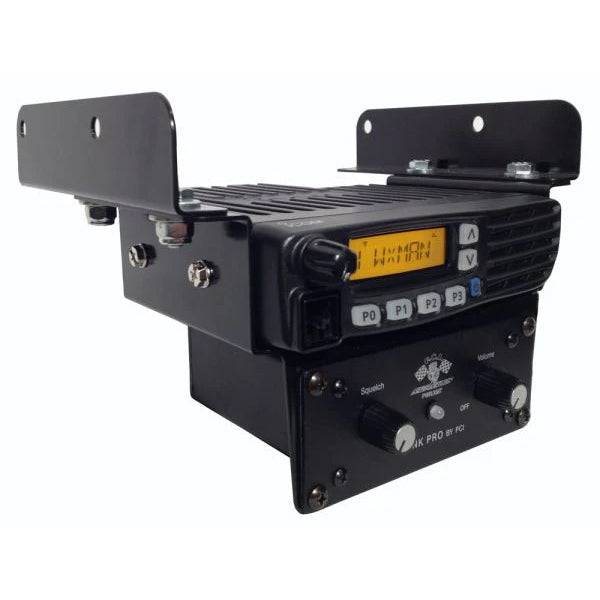 PCI Polaris RZR No Box Icom Radio and Intercom Bracket Front View