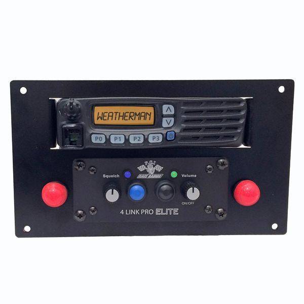 PCI Universal Panel Mount Radio and Intercom Bracket Front View