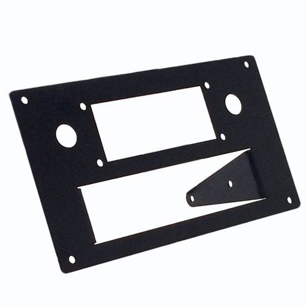 PCI Universal Panel Mount Radio and Intercom Bracket Front View