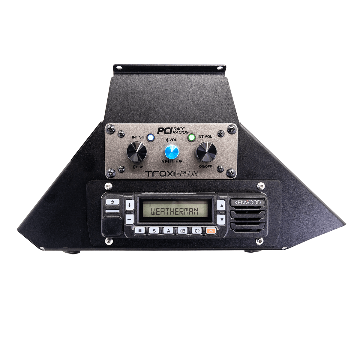 PCI Polaris RZR XP1000 Radio and Intercom Bracket Front View