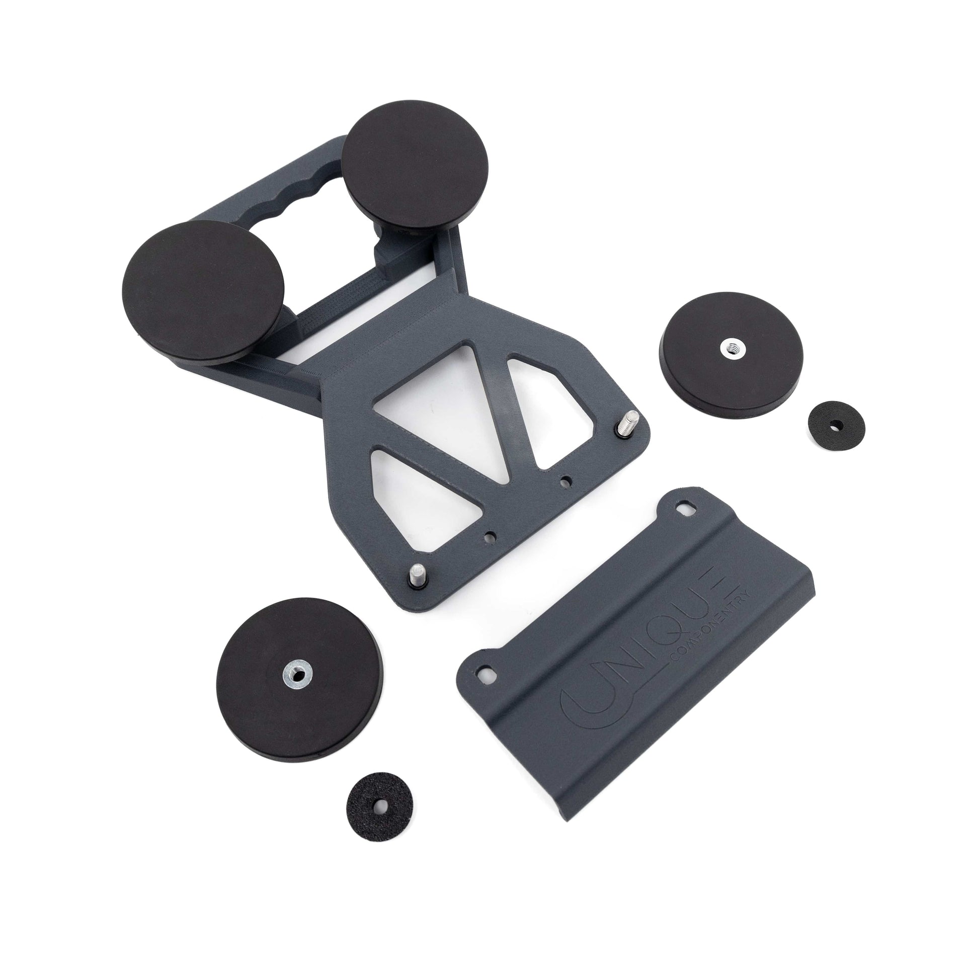 PCI Starlink Mini Wedge Mount with Magnetic Feet Front View