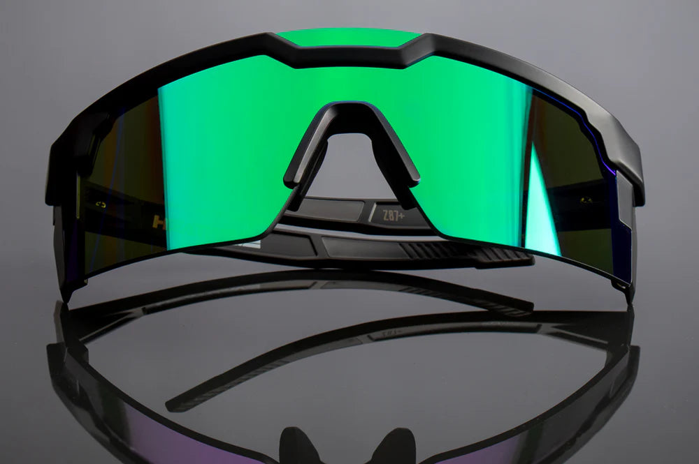Future Tech | Black Frame - Piff Polarized Lens Front View