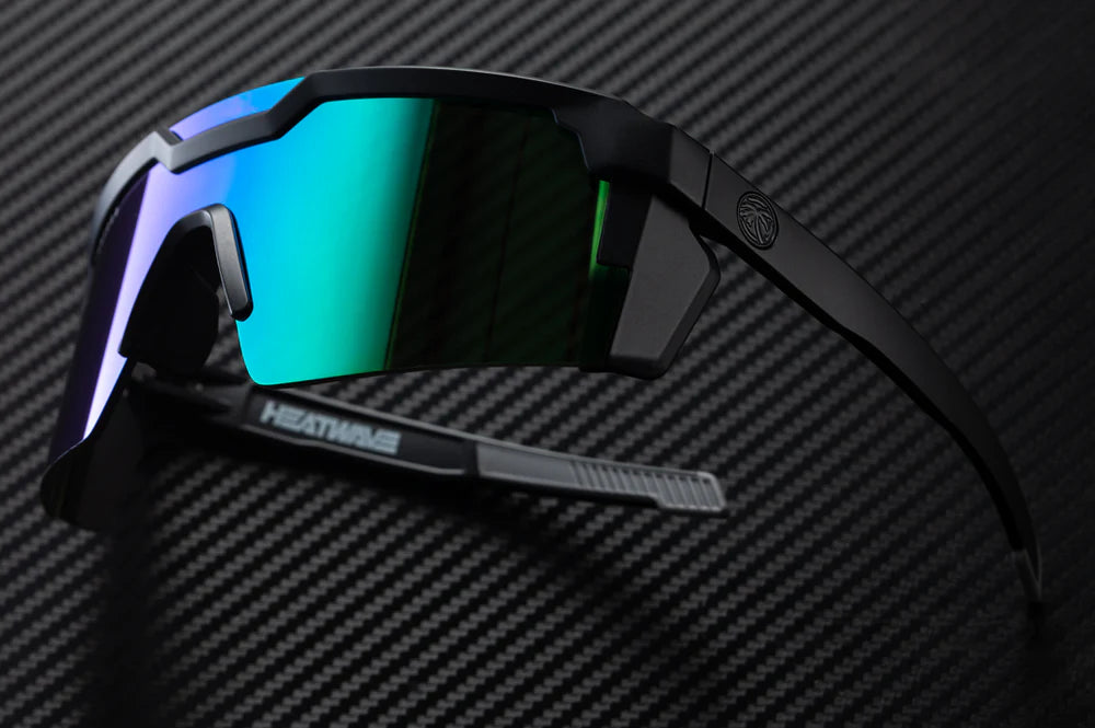 Future Tech | Black Frame - Piff Polarized Lens Front View