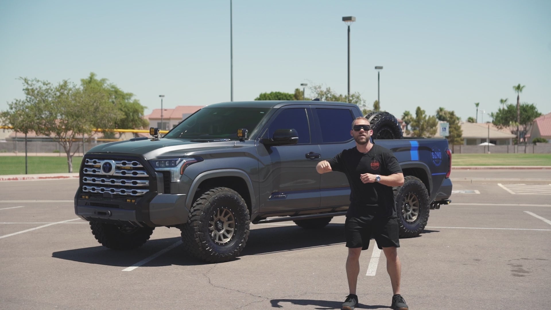 '22-24 Toyota Tundra SDHQ Built Rock Sliders