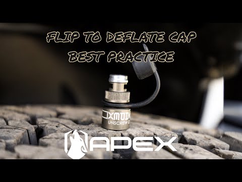 Apex Designs Flip to Deflate Cap- Demonstration Video