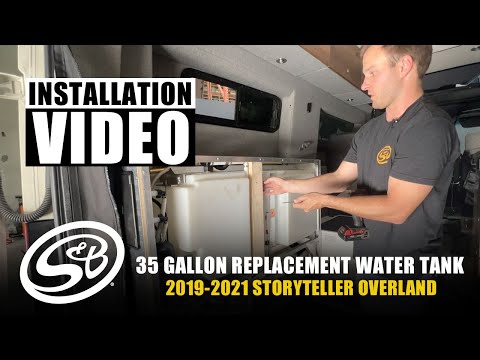 S&B 35 Gallon Replacement Water Tank For 2019-2021 Storyteller Overland