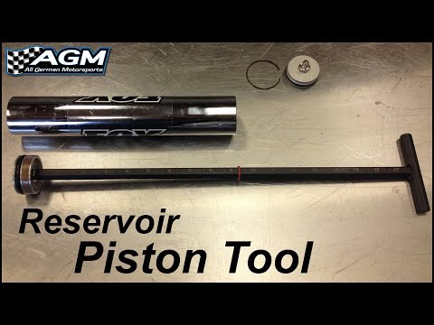 AGM Reservoir Piston Tool Demonstration Video