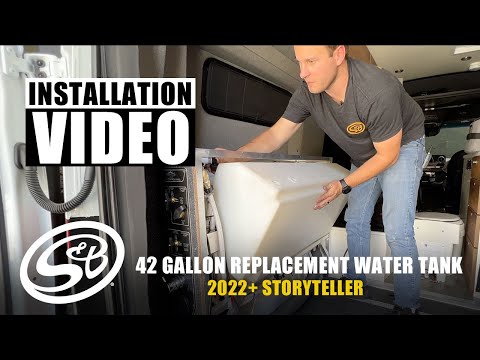 S&B 42 Gallon Replacement Water Tank For 2022 Storyteller