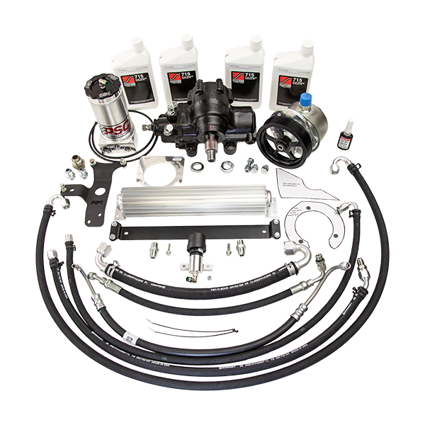 '99-03 Ford F250/F350/Excursion 7.3L Adventure Steering Kit Front View