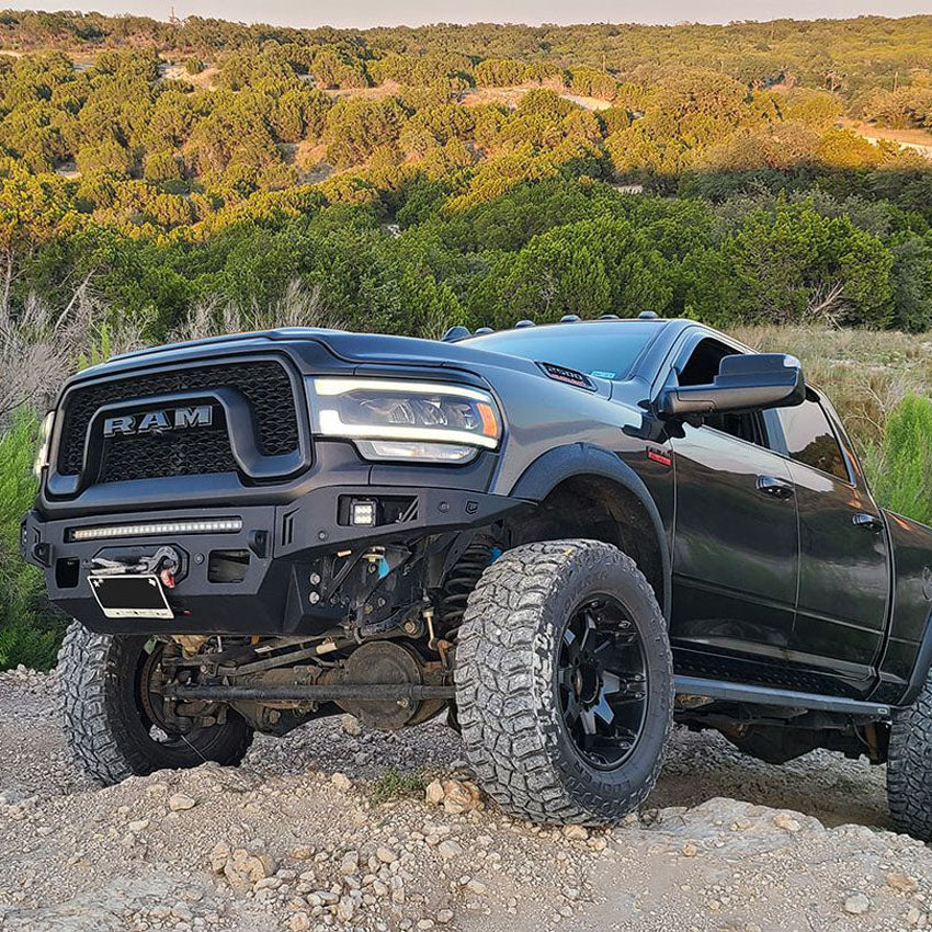 2019-2025 RAM POWERWAGON OCTANE SERIES FRONT BUMPER Front View