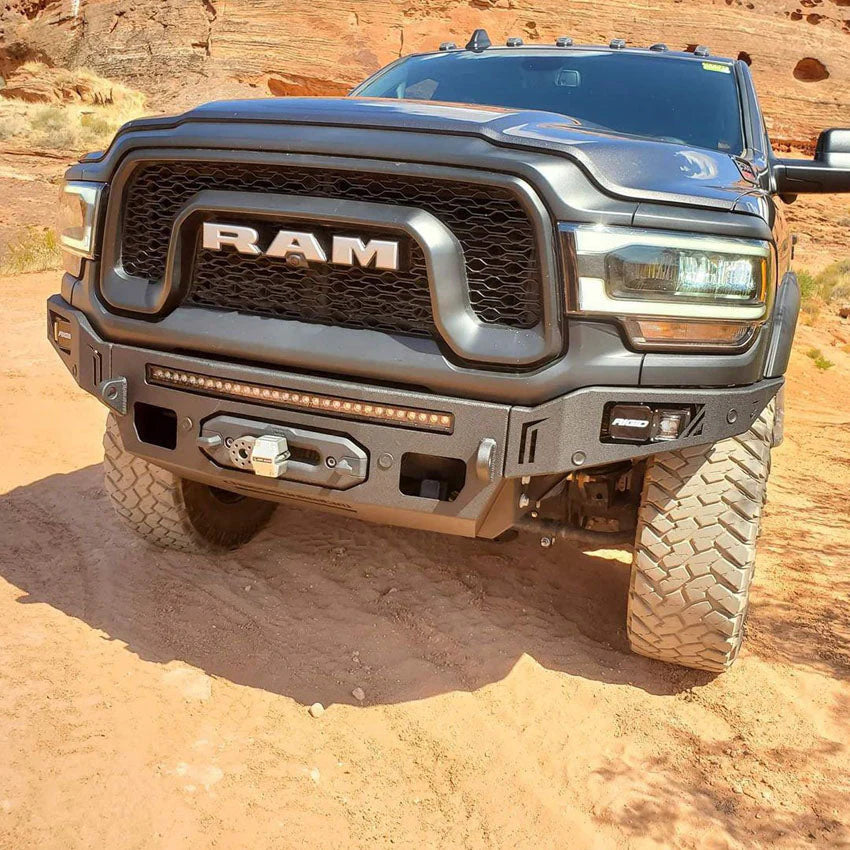 2019-2025 RAM POWERWAGON OCTANE SERIES FRONT BUMPER Front View