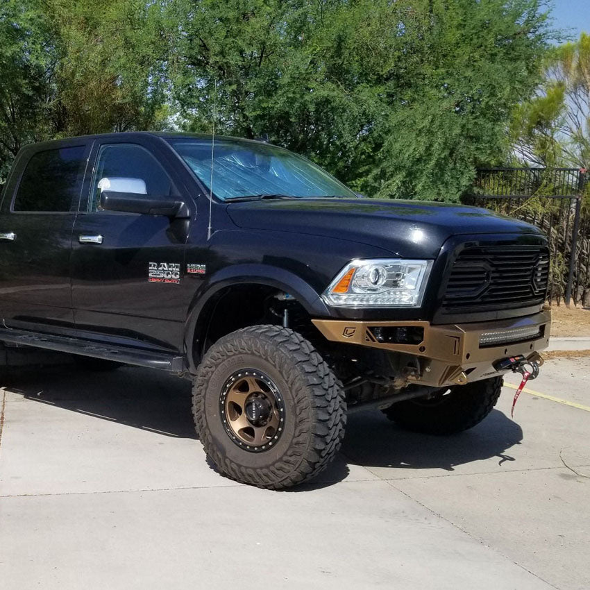 2010-2018 RAM POWERWAGON OCTANE SERIES FRONT BUMPER Front View