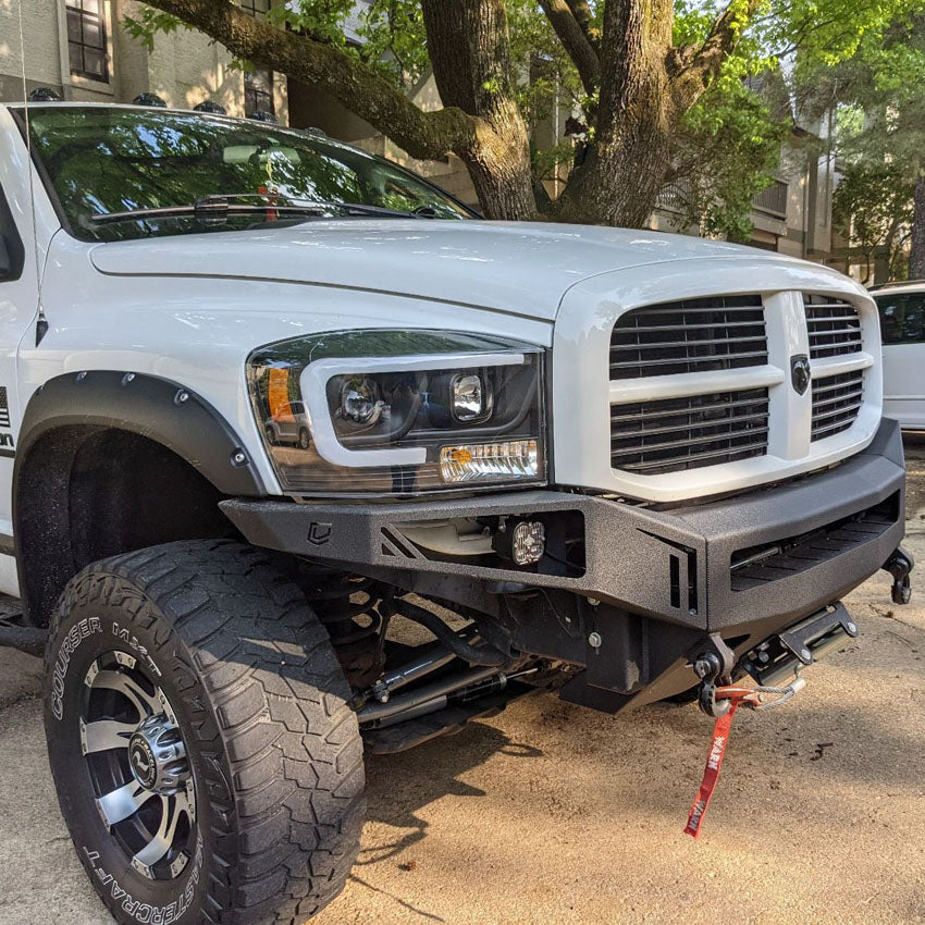 2006-2009 RAM POWERWAGON OCTANE SERIES FRONT BUMPER Front View