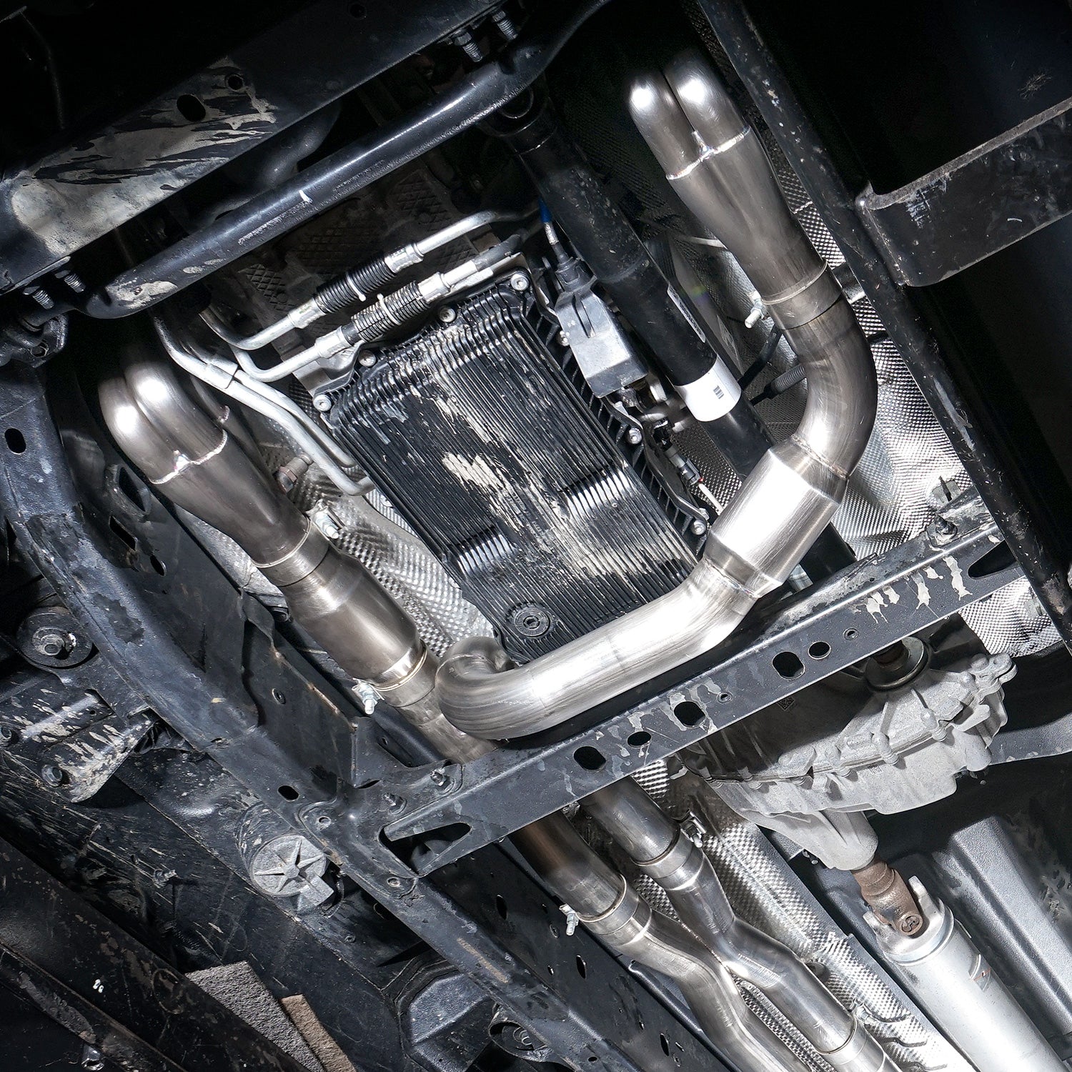 2019-24 Ram Long Tube Header Kit Front View