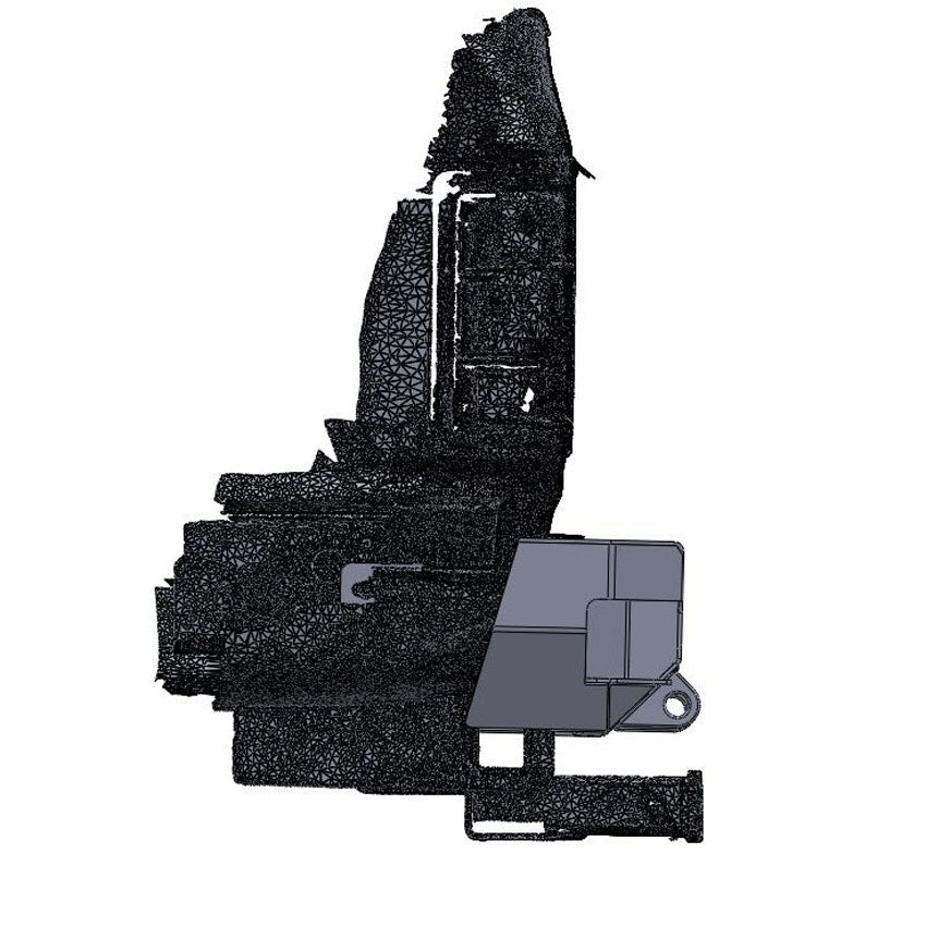 1989-1993 DODGE RAM 250/350 OCTANE REAR BUMPER Front View