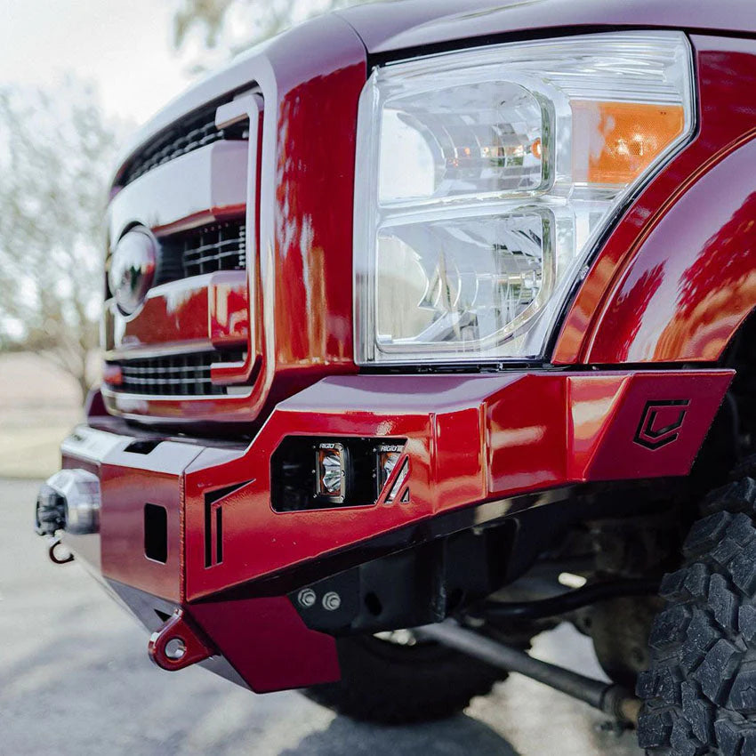 2011-2016 FORD SUPERDUTY F250/F350 OCTANE SERIES FRONT WINCH BUMPER Front View