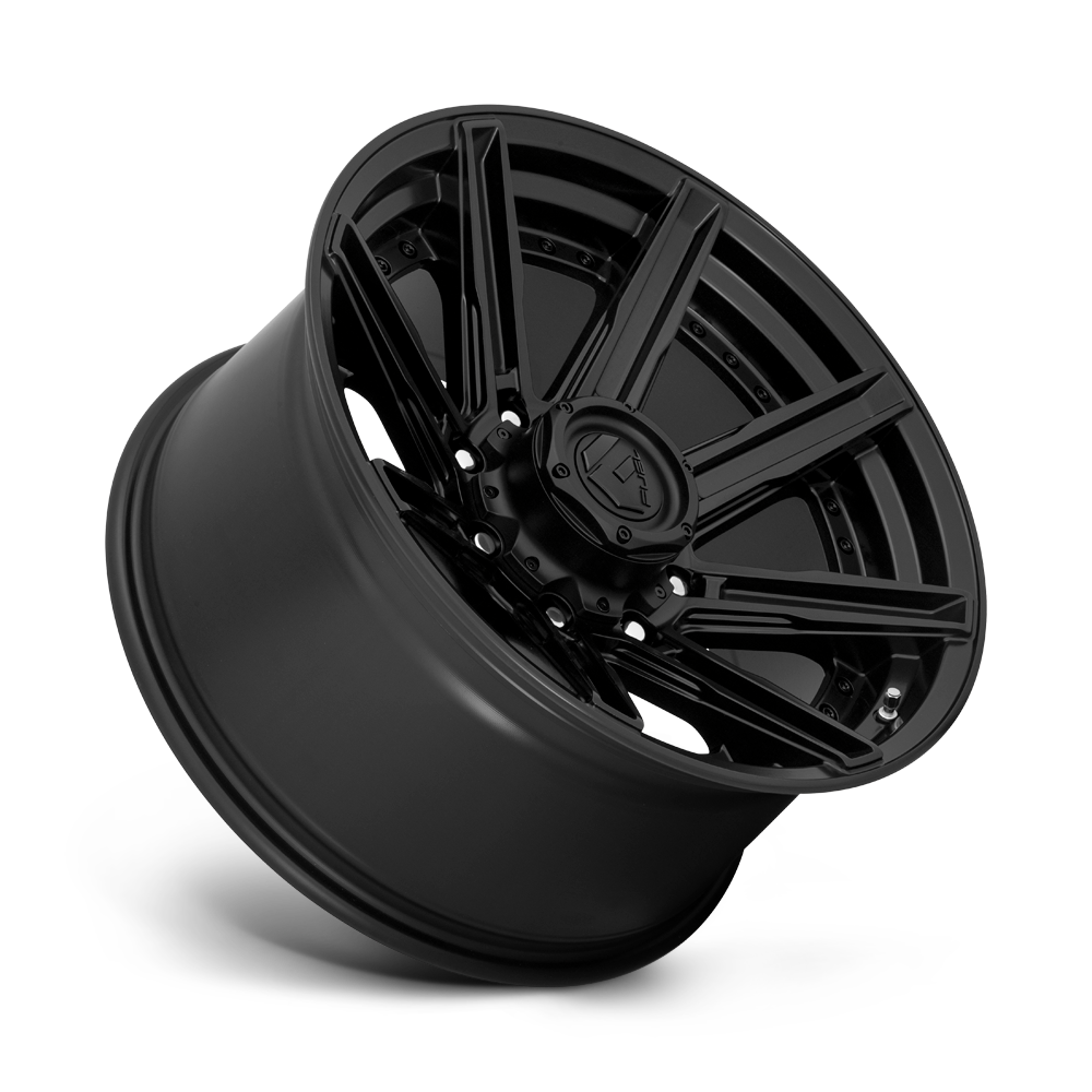 Fuel Wheels | ROGUE Front View Black