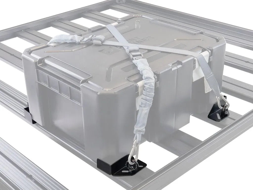 Front Runner Adjustable Rack Cargo Chocks Front View
