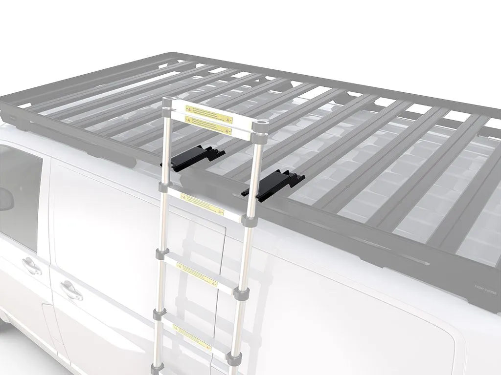Front Runner Telescopic Ladder Support Bracket / Slimsport & Slimpro Van Racks Front View