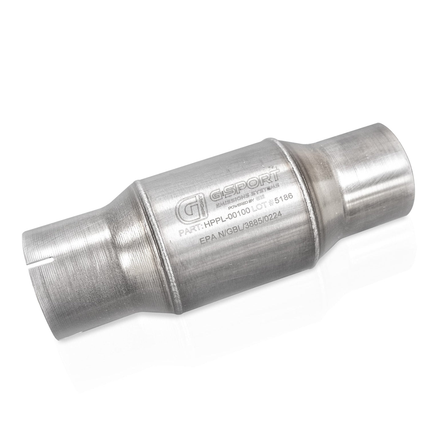 GESi High Flow Catalytic Converter Front View