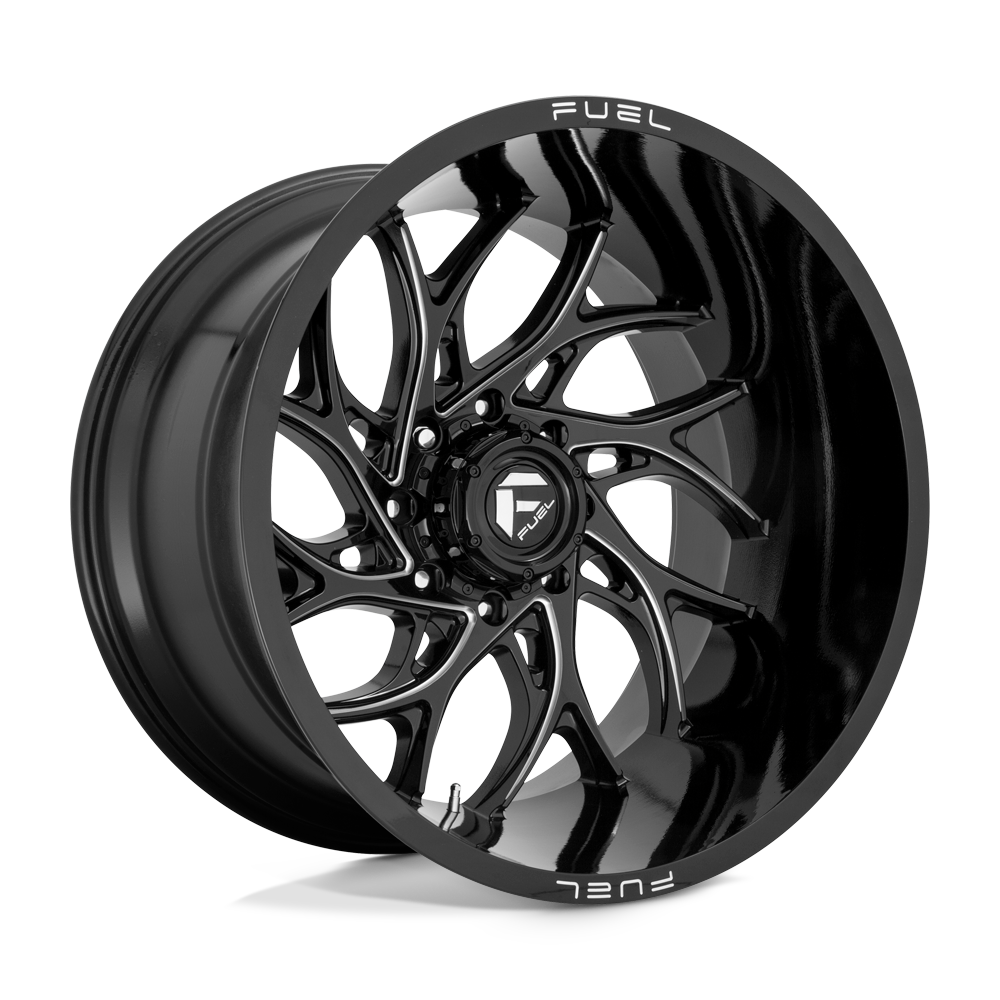Fuel Wheels | RUNNER Front View Black